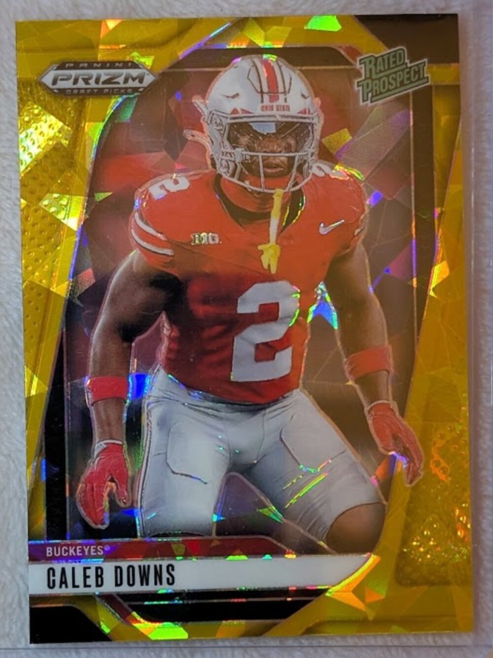 2025 Panini Prizm Rated Rookie CALEB DOWNS #159